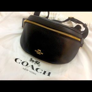 NEW Authentic COACH Belt Bag Leather